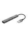 TRUST HALYX ALUMINIUM 4-PORT MINI USB HUB