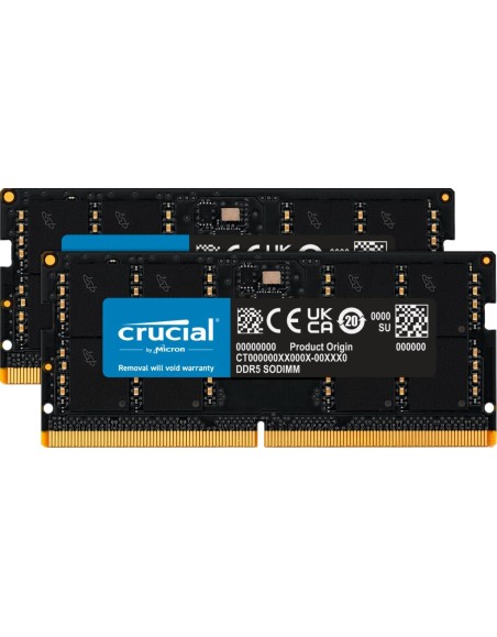 CRUCIAL 64GB DDR5-5600 SODIMM 2X32GB