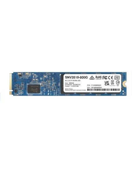 SYNOLOGY SNV3510 SSD M.2 22110 NVME PCIE 3.0 800GB