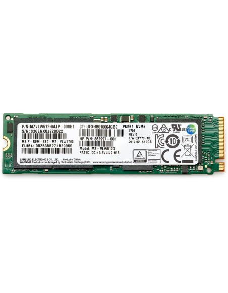 HP 1TB TLC PCIE3X4 NVME M2 SSD