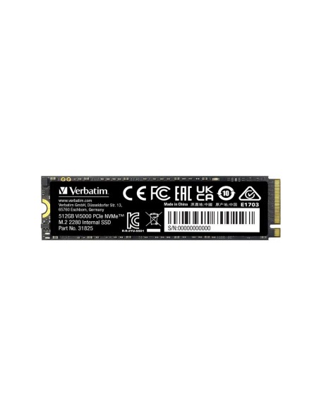 VERBATIM VI5000 PCIE4 NVME M.2 SSD 512GB