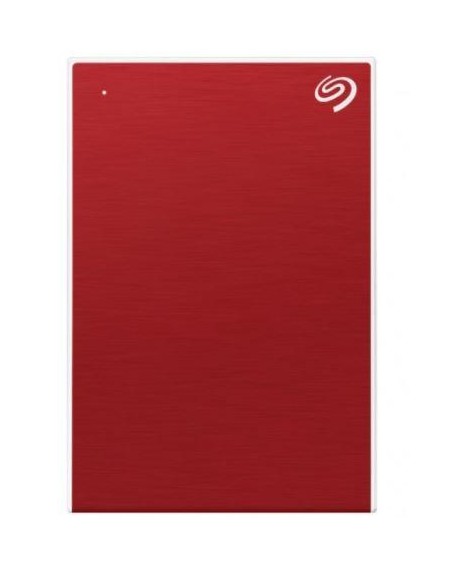 SEAGATE 1TB ONE TOUCH PORTABLE DRIVE, RED