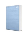 SEAGATE 2TB ONE TOUCH PORTABLE DRIVE, LIGHT BLUE