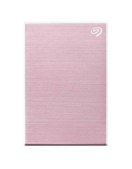 SEAGATE 2TB ONE TOUCH PORTABLE DRIVE, ROSE GOLD