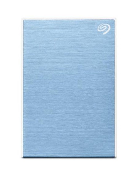 SEAGATE 4TB ONE TOUCH PORTABLE DRIVE, LIGHT BLUE