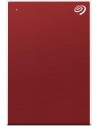 SEAGATE 5TB ONE TOUCH PORTABLE DRIVE, RED