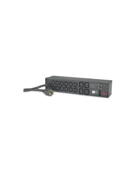 APC RACK PDU METERED 2U 30A 208V 12 C13S 4 C19