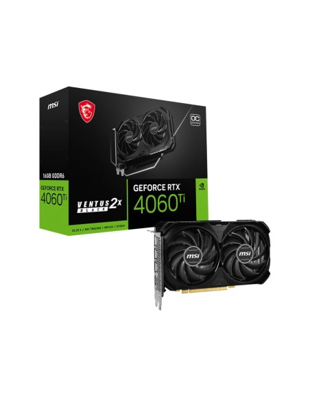 MSI COMPONENTS GEFORCE RTX 4060 TI VENTUS 2X BLACK 16G OC