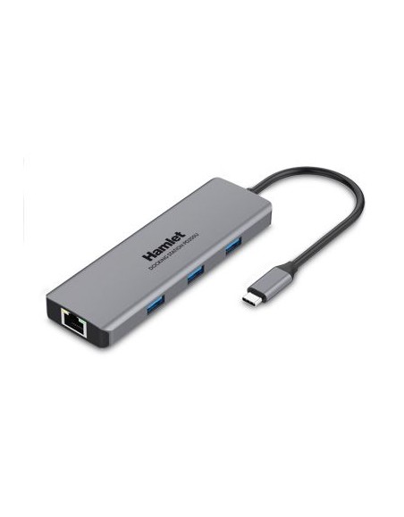 HAMLET HDMI - 3 USB 3.0 - LAN - USB-C PD 87W