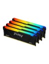 KINGSTON 128GB 3600MT/S DDR4 DIMM (4X32GB) FURY BEAST RGB