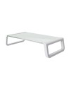 TRUST MONTA GLASS MONITOR STAND WHT