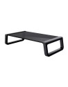 TRUST MONTA GLASS MONITOR STAND BLK