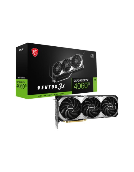 MSI COMPONENTS GEFORCE RTX 4060 TI VENTUS 3X 16G OC