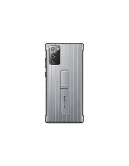 SAMSUNG MOBILE PROTECTIVE STANDING COVER NOTE 20 SILVER