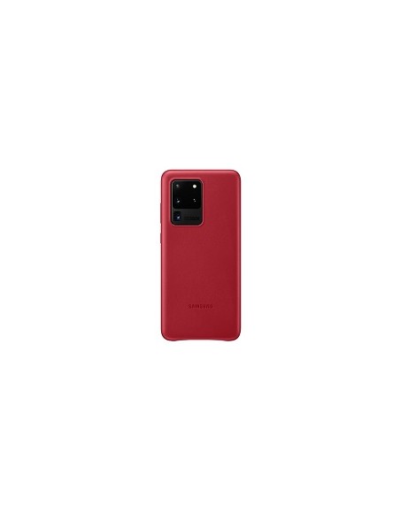 SAMSUNG MOBILE LEATHER COVER RED G988