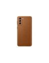 SAMSUNG MOBILE LEATHER COVER S21+ BROWN