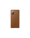 SAMSUNG MOBILE LEATHER COVER NOTE 20 BROWN