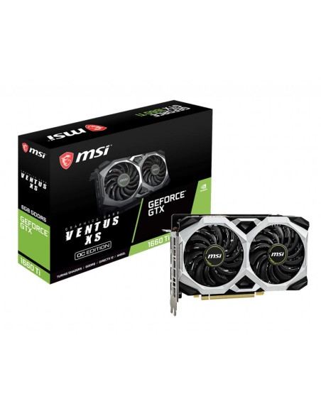 MSI COMPONENTS MSI VGA GEFORCE GTX 1660 TI VENTUS XS 6G OC