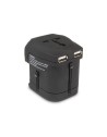 HAMLET ADATTATORE DA VIAGGIO + 2 USB CHARGER 2 1A