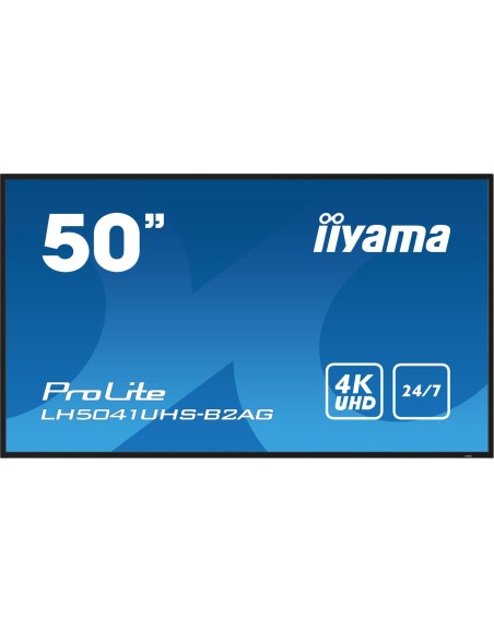 IIYAMA 50  3840x2160, 4K UHD VA panel, 25  Haze