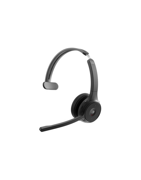 CISCO HEADSET 721 WIRELESS SINGLE ON-EAR CARBON BLACK US